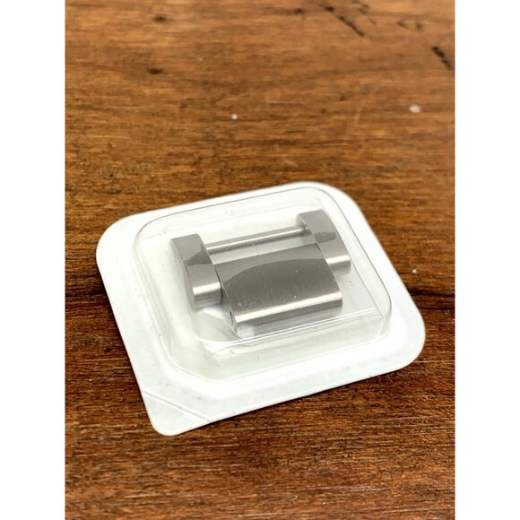 Tudor Black Bay Silver Steel Bracelet Extension 18mm Link OEM Original - Picture 3 of 5